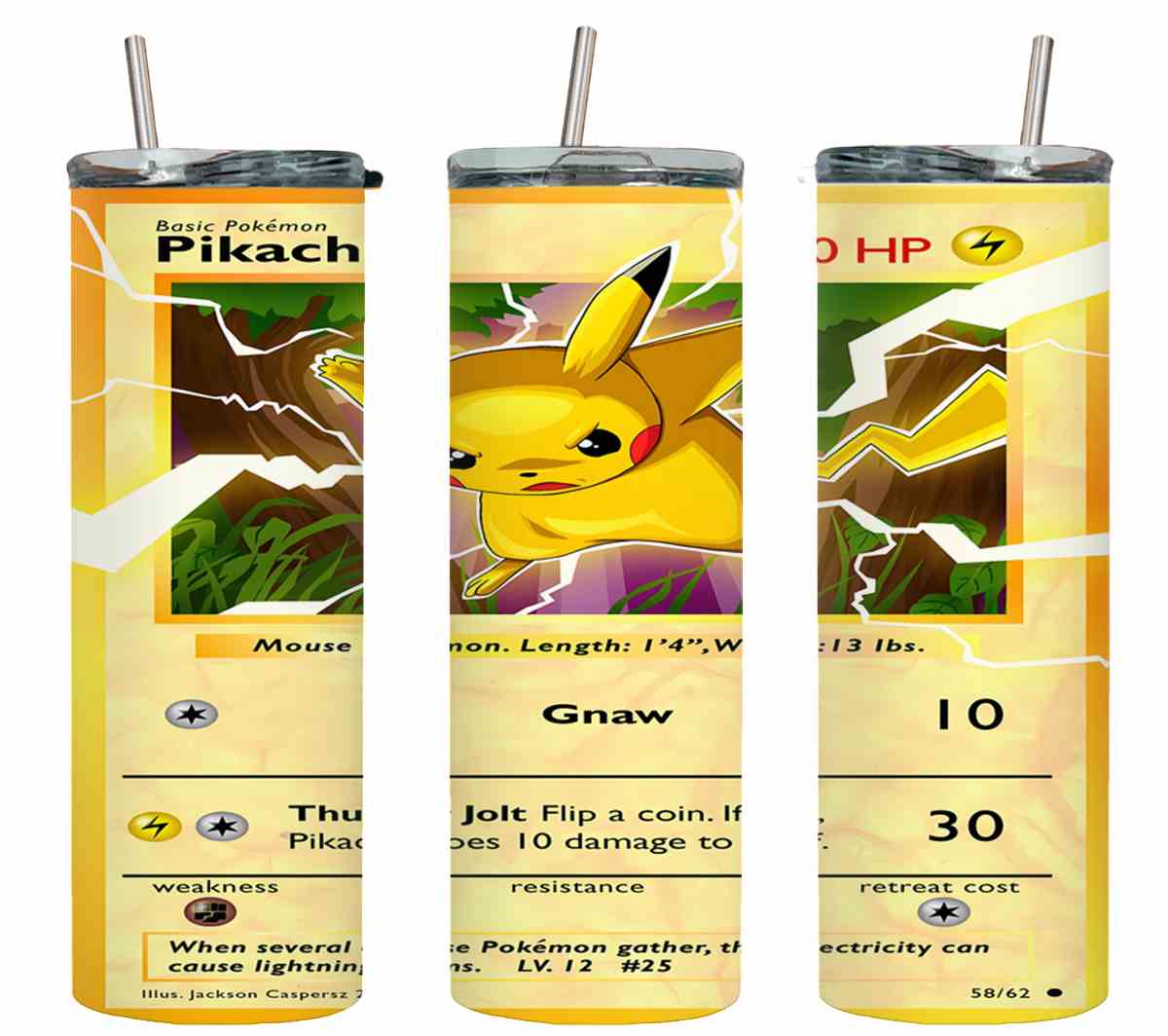 Pokemon Pikachu Card-8046